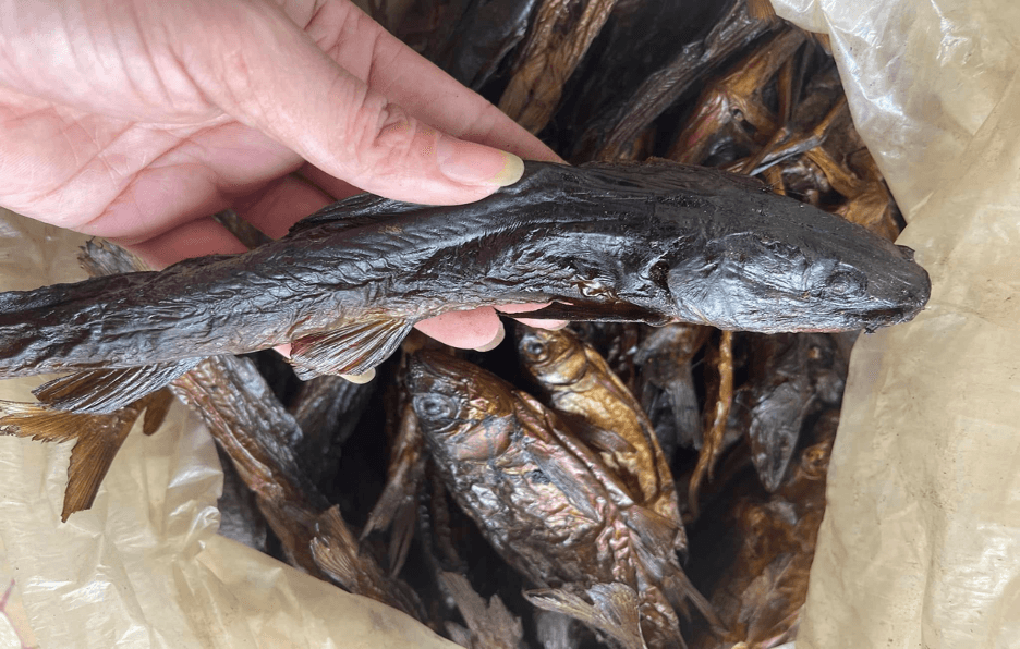 Cá suối sấy khô